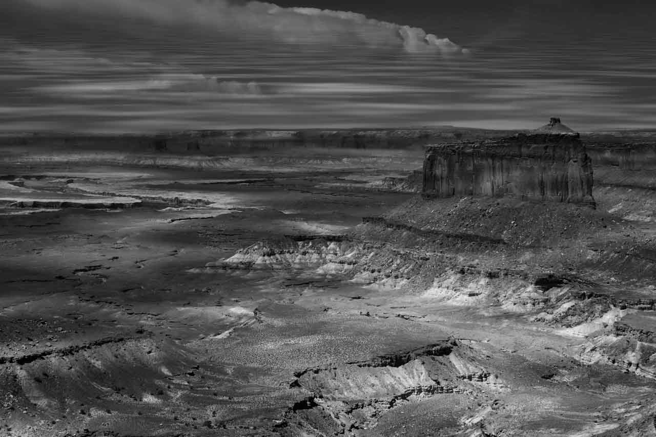 Projet de photo paysage à Canyonlands dans l'état de l'Utah aux Etats-Unis.