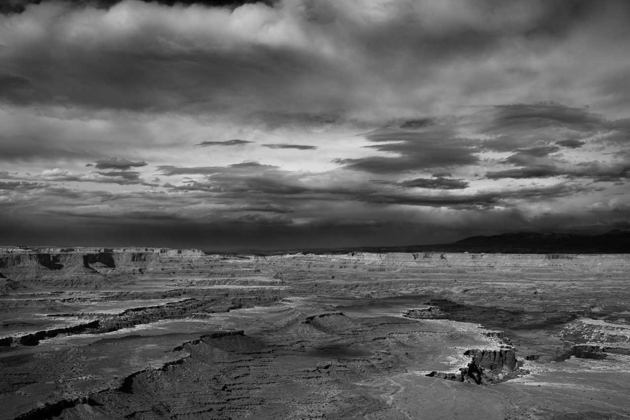 Projet de photo paysage à Canyonlands dans l'état de l'Utah aux Etats-Unis.