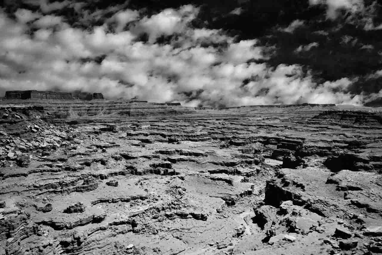 Projet de photo paysage à Canyonlands dans l'état de l'Utah aux Etats-Unis.