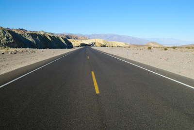 La vallée de la mort en Californie. Photographies par Amar Guillen.