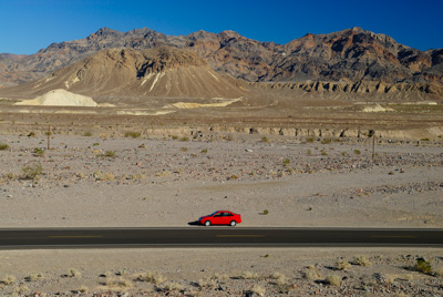 La vallée de la mort en Californie. Photographies par Amar Guillen.