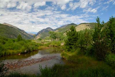 Les montagnes rocheuses dans l'état du Colorado aux Etats-Unis. Photographies par Amar Guillen.