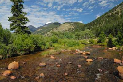 Les montagnes rocheuses dans l'état du Colorado aux Etats-Unis. Photographies par Amar Guillen.