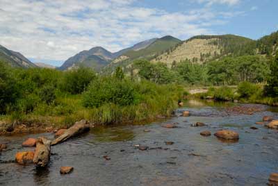 Les montagnes rocheuses dans l'état du Colorado aux Etats-Unis. Photographies par Amar Guillen.