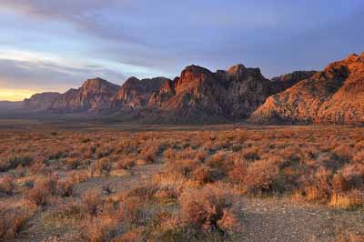 Red Rock Canyon dans l'état du Nevada aux Etats-Unis. Photographies par Amar Guillen.