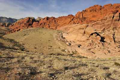 Red Rock Canyon dans l'état du Nevada aux Etats-Unis. Photographies par Amar Guillen.