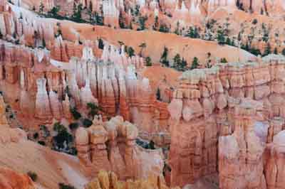 Paysages de Bryce Canyon dans l'Utah aux Etats-Unis. Photographies par Amar Guillen.