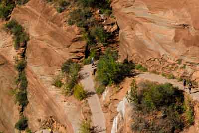 Paysages du Canyon de Zion dans l'Utah aux Etats-Unis. Photographies par Amar Guillen.
