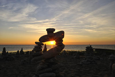 Paysages de la côte de la Charente-Maritime en France. Photographies par Amar Guillen.