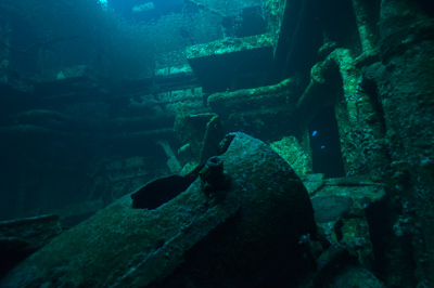 L'épave du Krisoula K. en Mer Rouge. Photographies par Amar Guillen.