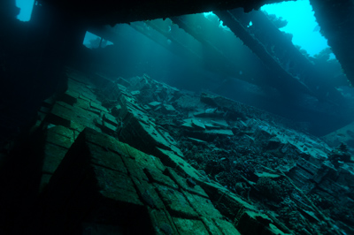 L'épave du Krisoula K. en Mer Rouge. Photographies par Amar Guillen.