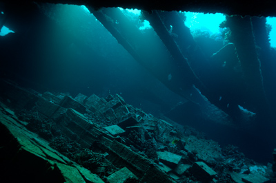 L'épave du Krisoula K. en Mer Rouge. Photographies par Amar Guillen.