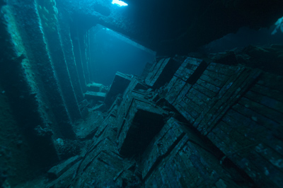 L'épave du Krisoula K. en Mer Rouge. Photographies par Amar Guillen.