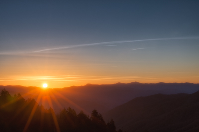 Photographies des paysages des Smoky Mountains dans le Tennessee aux Etats-Unis