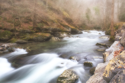 Photographies des paysages des Smoky Mountains dans le Tennessee aux Etats-Unis