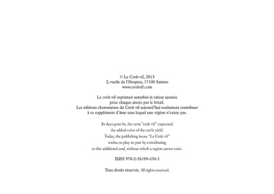 Le livre Reflets de Haute-Saintonge. Photographies et textes par Isabelle et Amar Guillen.