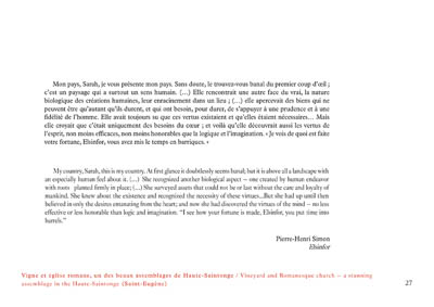 Le livre Reflets de Haute-Saintonge. Photographies et textes par Isabelle et Amar Guillen.