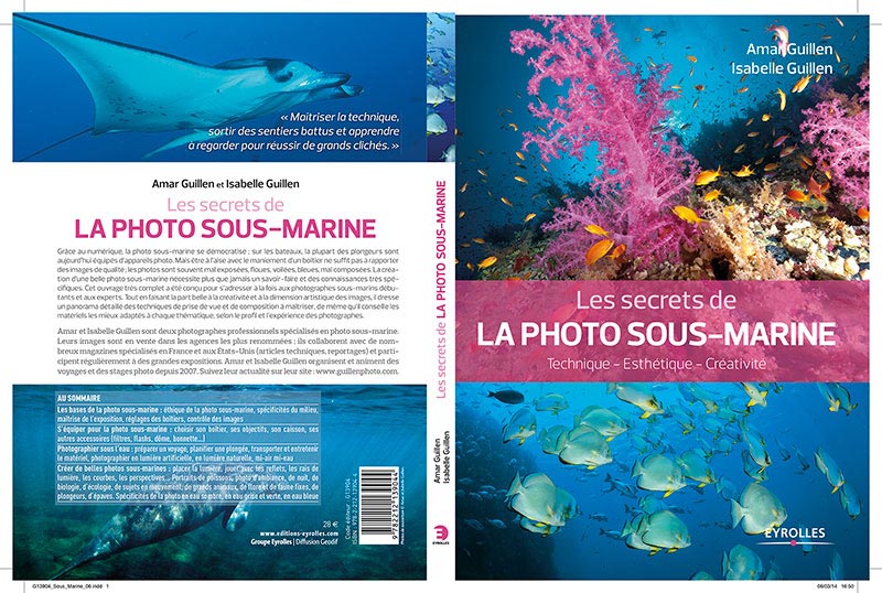 The book "The secrets of underwater photography"