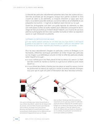 Le livre Les Secrets de la Photo Sous-Marine. Photographies et textes par Isabelle et Amar Guillen.