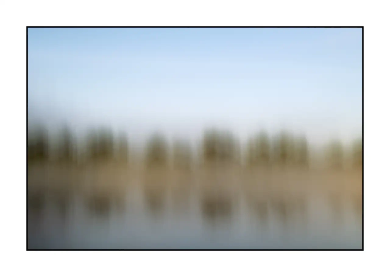 Impression of the Dombes IV - Artistic and Creative Interpretation of a Landscape of the Dombes, France impression/009-impressions-de-la-dombes/en/04-landscape-pond-dombes-ICM-2209-32I