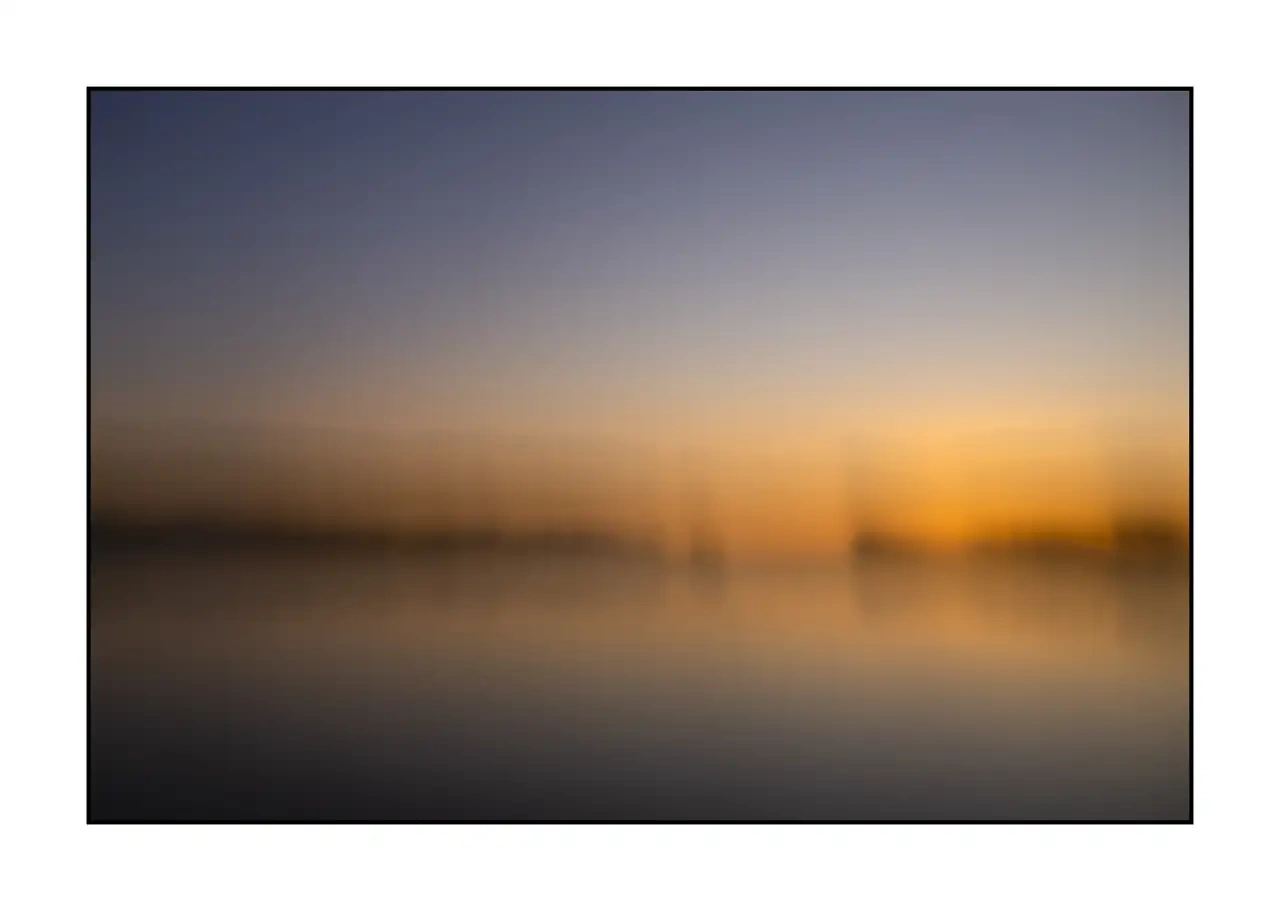 Impression of the Dombes X - Artistic and Creative Interpretation of a Landscape of the Dombes, France impression/009-impressions-de-la-dombes/en/10-landscape-pond-dombes-ICM-2215-32I
