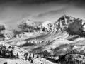 Snowy landscape of yellowstone in winter. Snowy landscape of yellowstone in winter.