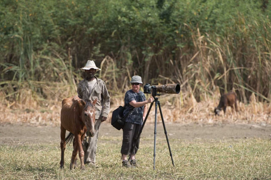 Ambiance pendant les stages photo animalière avec Amar Guillen, Ambiance pendant les stages photo animalière avec Amar Guillen,
