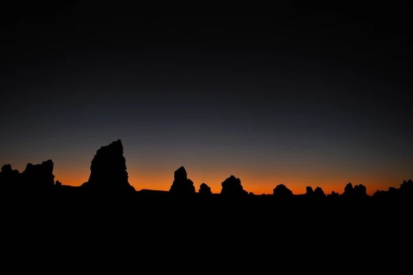 Paysage de Lac Abbé à Djibouti. Paysage de Lac Abbé à Djibouti.