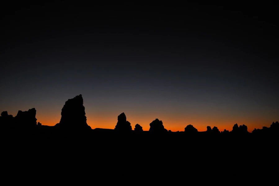 Paysage de Lac Abbé à Djibouti. Paysage de Lac Abbé à Djibouti.