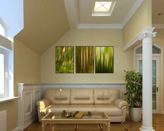 Example of a fine art print hanging on a wall and created by Ama Example of a fine art print hanging on a wall and created by Ama