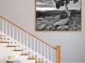 Example of a fine art print hanging on a wall and created by Ama Example of a fine art print hanging on a wall and created by Ama
