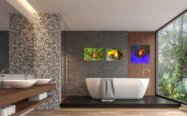 Example of a fine art print hanging on a wall and created by Ama Example of a fine art print hanging on a wall and created by Ama