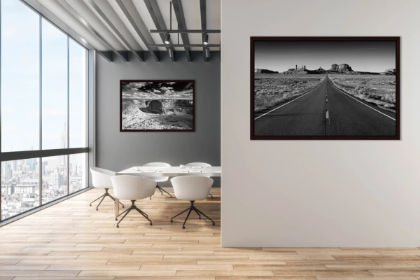 Example of a fine art print hanging on a wall and created by Ama Example of a fine art print hanging on a wall and created by Ama