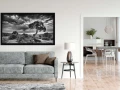 Example of a fine art print hanging on a wall and created by Ama Example of a fine art print hanging on a wall and created by Ama