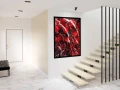 Example of a fine art print hanging on a wall and created by Ama Example of a fine art print hanging on a wall and created by Ama
