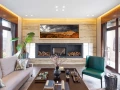 Example of a fine art print hanging on a wall and created by Ama Example of a fine art print hanging on a wall and created by Ama