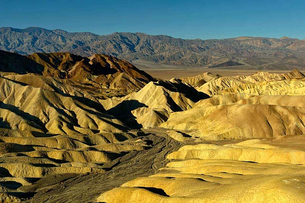 Landscapes of Death Valley, California State, United States Landscape of Death Valley in California.