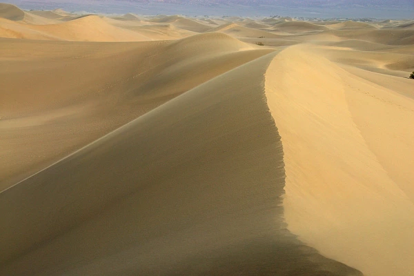 The Sand Dunes in Death Valley The sand dunes of Death Valley in California