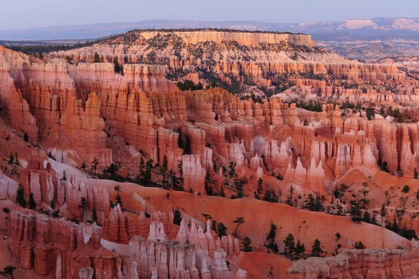 Bryce Canyon Amphitheater in Utah in United States The amphitheater of Bryce Canyon in Utah State and the hoodoos.