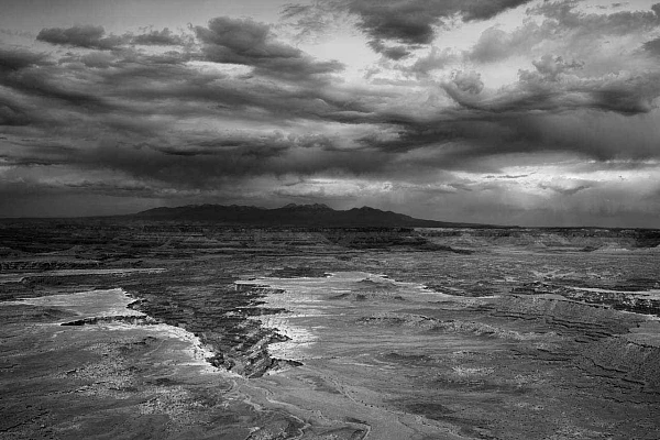 Photographing the Landscapes of Island in the Sky in the Canyonlands of Utah Landscape in black and white of Island in the Sky in the Canyonlands. Photography by Amar Guillen, Photographer Artist